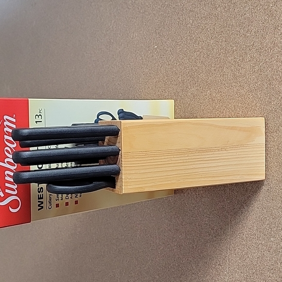 Sunbeam 13pc Westmont Cutlery Block Set - Picture 5 of 12